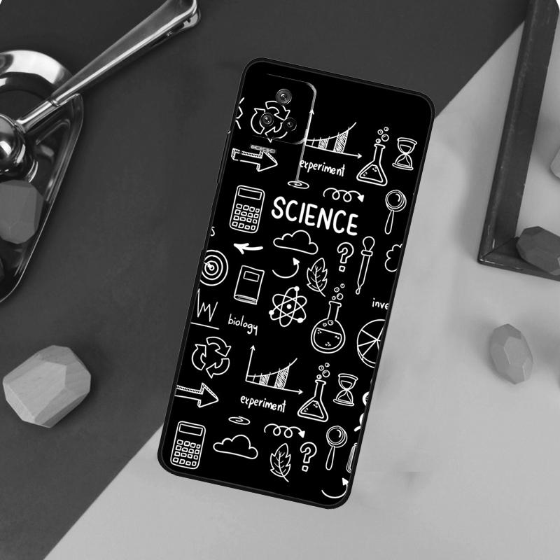 Science DNA Chemistry Case For Xiaomi 14T Pro 11T 12T 13T 13 14 15 Ultra POCO X7 Pro X3 X5 X6 M6 F5 F6 Pro Funda