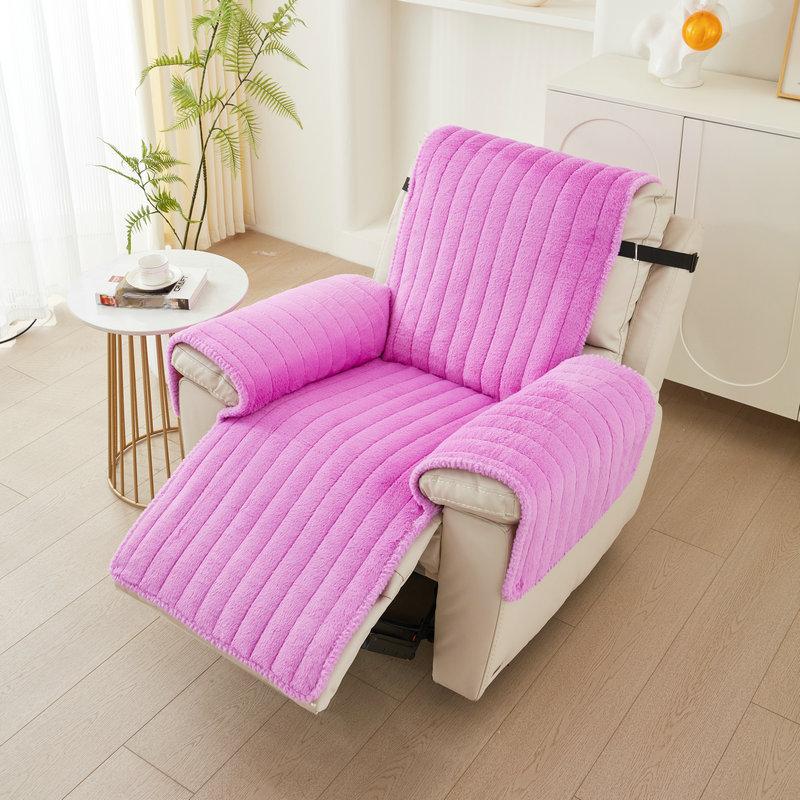 Sofa Cushion Plush Non-Slip Four Seasons Universal Single Sofa Slipcover Sets Integrated Cover Towel