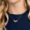 Swarovski Sparkling Dance Necklaces Women's Rose Gold tone Plated 5480482