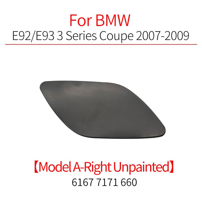 For BMW E92 E93 Car Front Bumper Headlight Washer Spray Cover Cap Accessory For BMW 3 Series Coupe 318 320 328 330i 20107-2013