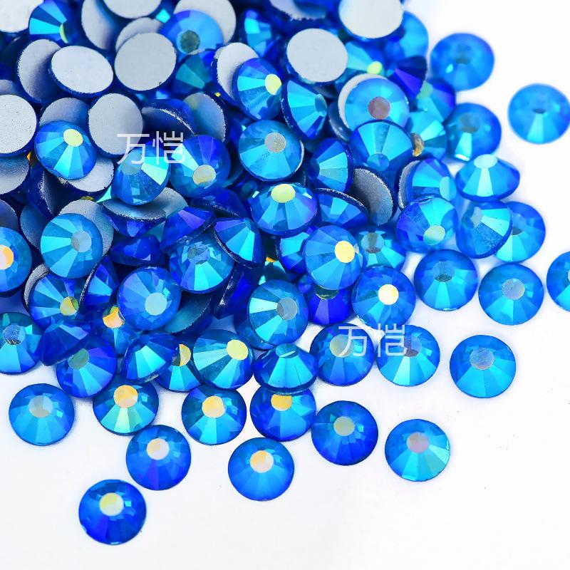 Ss3-Ss16 Mixed Size Flat Bottom Drill, Mobile Phone Case Diy Sticker Diamond Crystal Glass, Creative Nail Art Jewelry Accessories