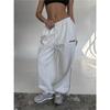 VIONA Striped Wide Leg Sports Pants For Women In Spring And Autumn, Loose And Slimming, Straight Leg Casual Pants