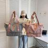 Waterdichte Sportschool Tote Duffel Bag met Natte Zak Schoenenvak Weekender Overnight Tote voor Reizen Fitness Zwemmen