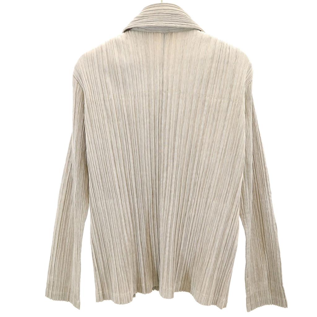 PLEATS PLEASE Made In Japan Long Sleeve Pleated Shirt 4 Isseimi Sunburn Women Used