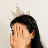 Gothic Glory Sun Crown Lolita Renaissance Cosplay Headband Gorgeous Spiked Headpiece  Cosplay Event