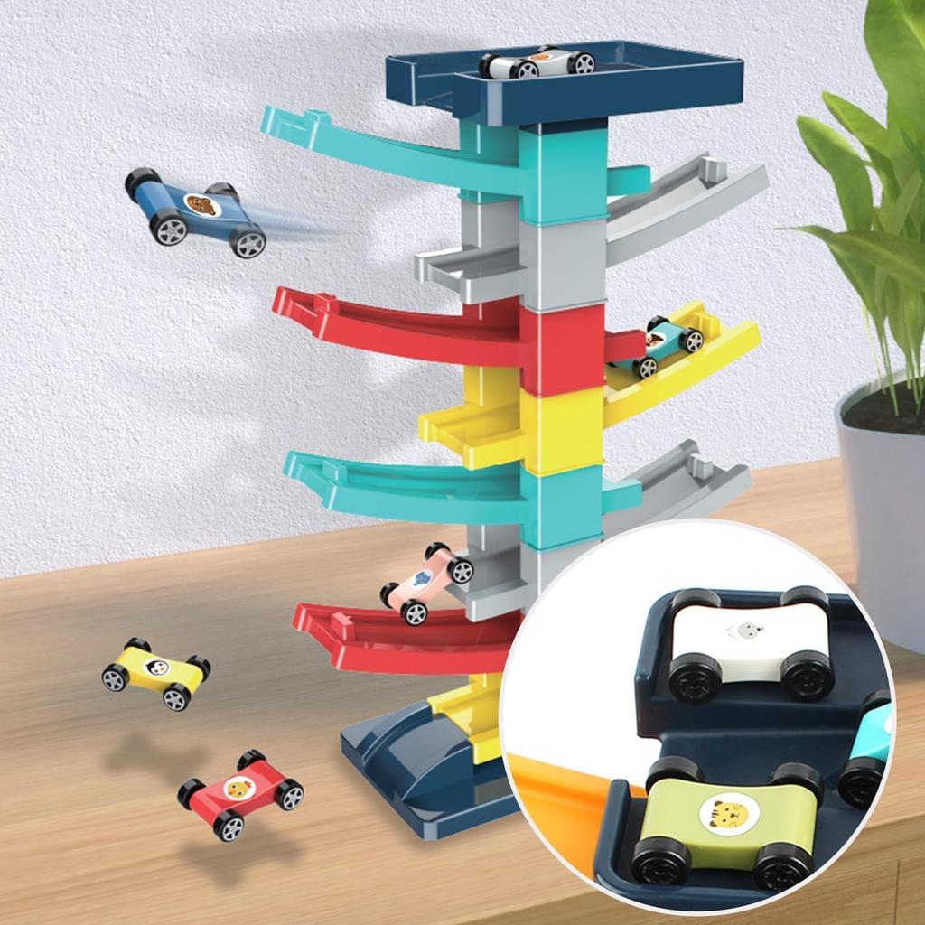 Kugelbahn Holzspielzeug Auto, Geschenk zum 1. Geburtstag, Bestes Geschenk für 1-, 2- und 3-jährige Jungen, Lernspielzeug für Jungen und Mädchen, Geburtstagsgeschenk, Babygeschenk,