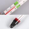 Submersible Glass Aquarium Thermometer Floating with Suction Cup Water Thermometer Waterproof Fish Tank Thermometer