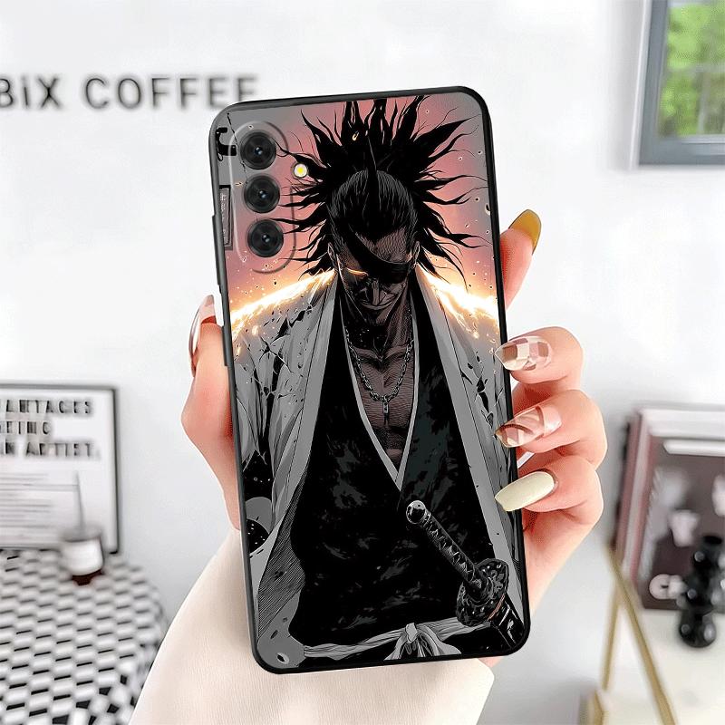 Bleach Zaraki Kenpachi Soft Phone Case for Samsung A17 A37 A57 A16 A26 A36 A56 A15 A25 A35 A55 A14 A24 A34 A54 A13 A23 A33 A53 A
