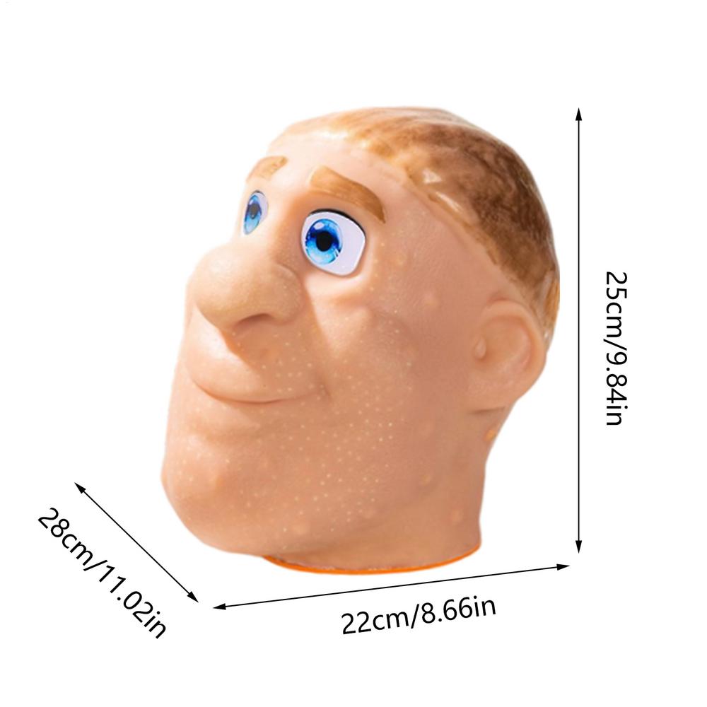 Realistic Face Silicone Toy Pimple Popping Fidget Toy Sensory Activities Funny Realistic Silicone Face Blackhead Pimple Pop Toy