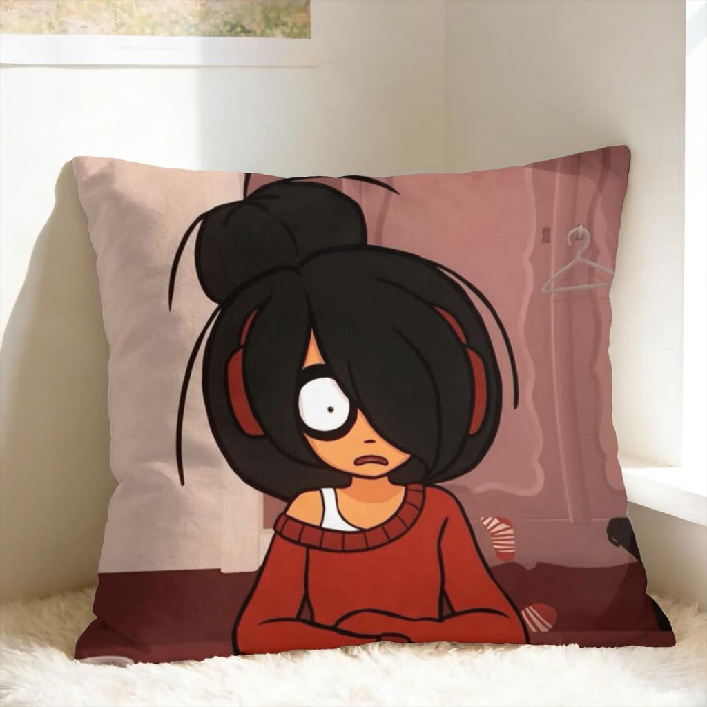 O-Ongezellig Mymy Maya Pillowcases Vintage Pillow Case For Living Room Bed Chair Soft Pillow Cover