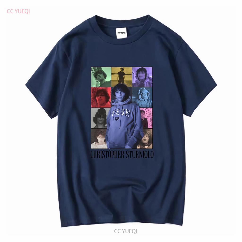Christopher Sturniolo Eras Tour shirt Chris T Triplets long or short sleeves vintage Washed Versatile Breathable