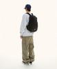 Lmc Oval Globe String Backpack Gray
