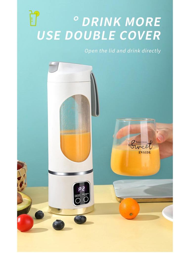 Portable Rechargeable Mini Juicer: Multifunctional Juicing Cup for Students and Homes