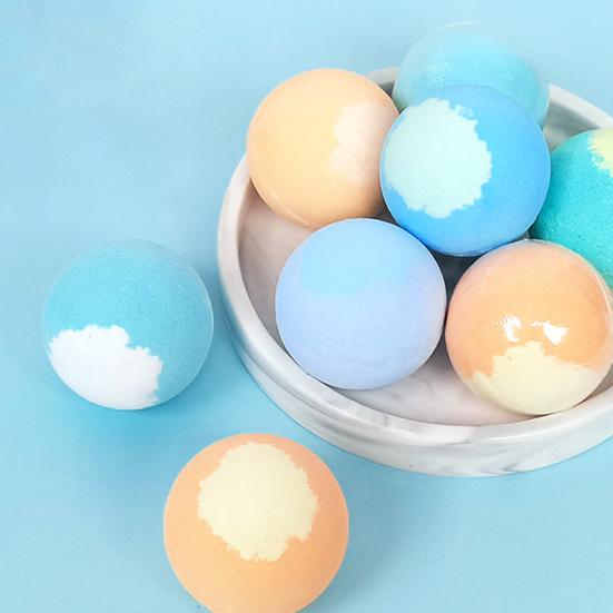Bath Bombs with Built-In Bath Bubble Toys Skin-Friendly Bubble Bath Set Animal