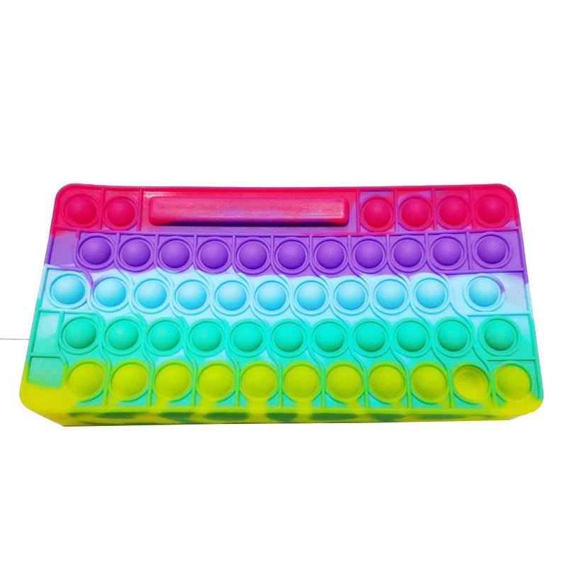 Pioneer Pest Control Bubble Pop Silicone Pencil Case - Decompression Keyboard Bag