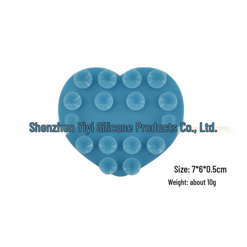 Silicone Phone Holder: Portable, Anti-slip, Stable Suction Cup Back Sticker