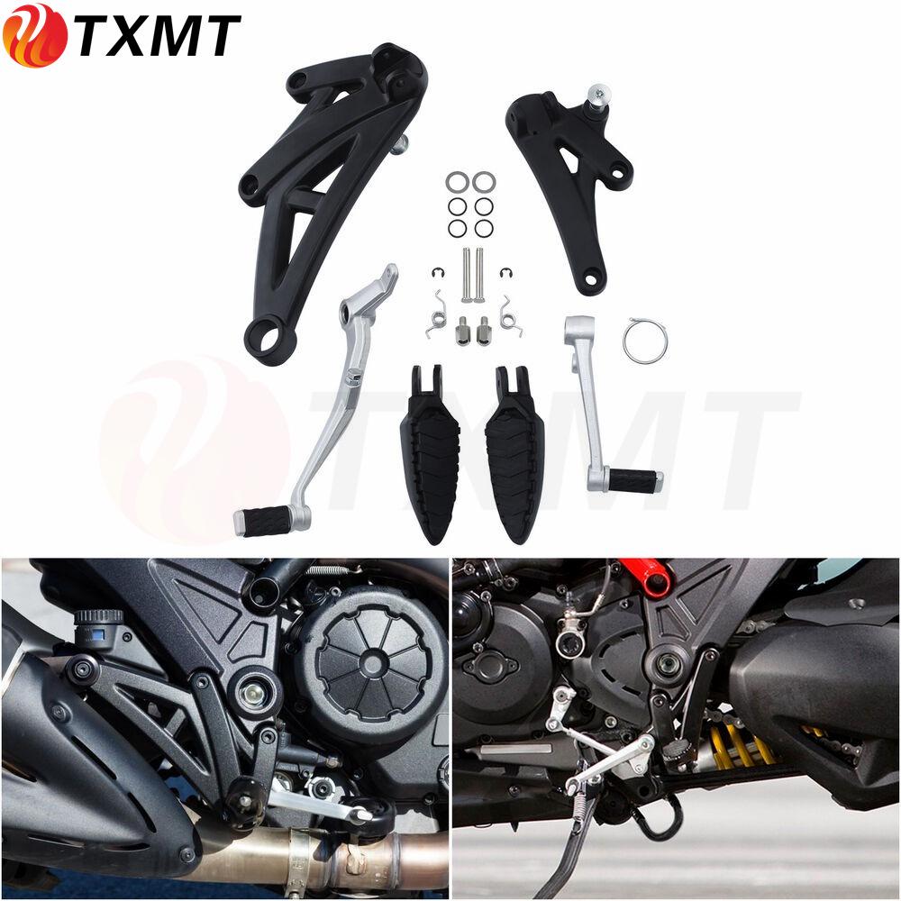 Ducati Diavel 1200/1260 Front Footrest Bracket & Gear Shift/Brake Lever Assembly