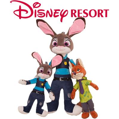 40-50 cm Postavy ze Zootopie Nick Wilde Judy Hopps Kreslená Roztomilá Hračka Panenka Model Dárek k Narozeninám Vánocům Děti Přátelé pro Děti Přátelské Zábavné 3