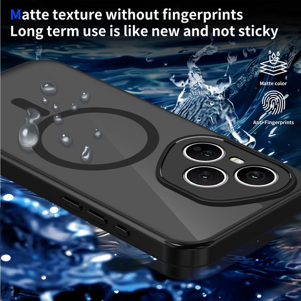 Frosted Clear Magnetic Wireless Charge Phone Case For Honor 400 400Pro X60 X9C X7 X6 C 400Lite 200 For Magsafe Full Bumper Cover