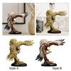 Eagle Statue Creative Collectible Art Indoor Gift Feng Shui Figurine for Office Cabinet Bookshelf Table Centerpieces Hallway
