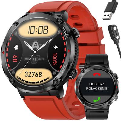 Smartwatch für Herren Gravity Gt21-6 - Bluetooth-Anruf, Zusätzliches Armband (Sg025F)