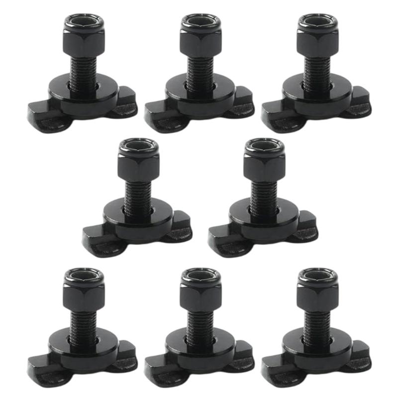

Pack Of 8 Long Lasting L Type Track Double Lug Universal Sliding Rails For Truck Trailer And Recreational Vehicle Cargo Securing 1