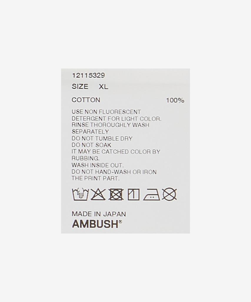 AMBUSH Slow & Steady Short Sleeve T-Shirt - Off-White / 1211532911