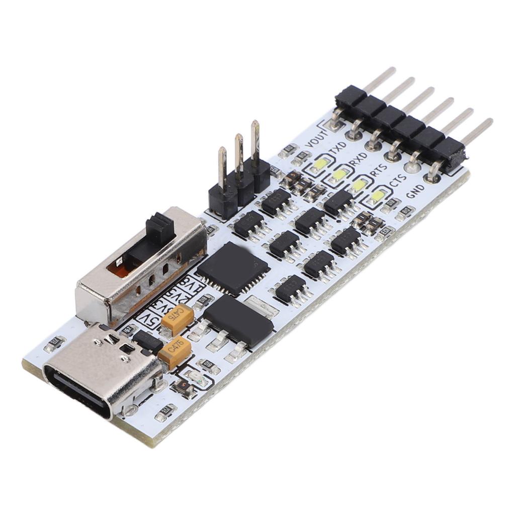 Typ-C-USB-zu-TTL-Modul RTS CTS DTR DSR DCT Mikrocontroller-Download-Konverter-Adapter mit Draht