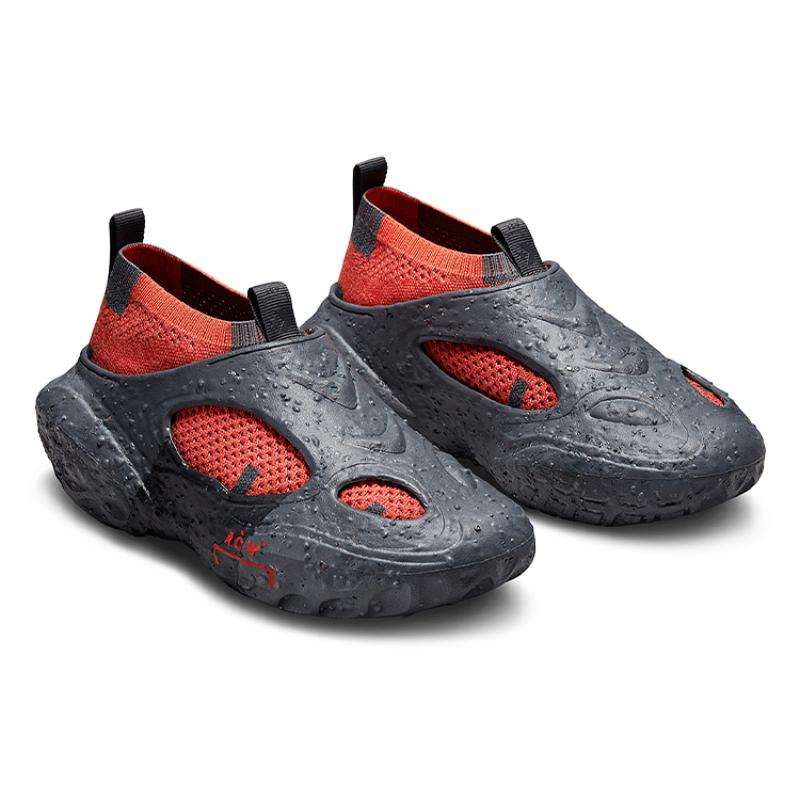 A-COLD-WALL* X Converse Sponge Crater Cx Shock-absorbing Breathable Lightweight Low-top Lifestyle Casual Shoes Unisex Gray and Orange