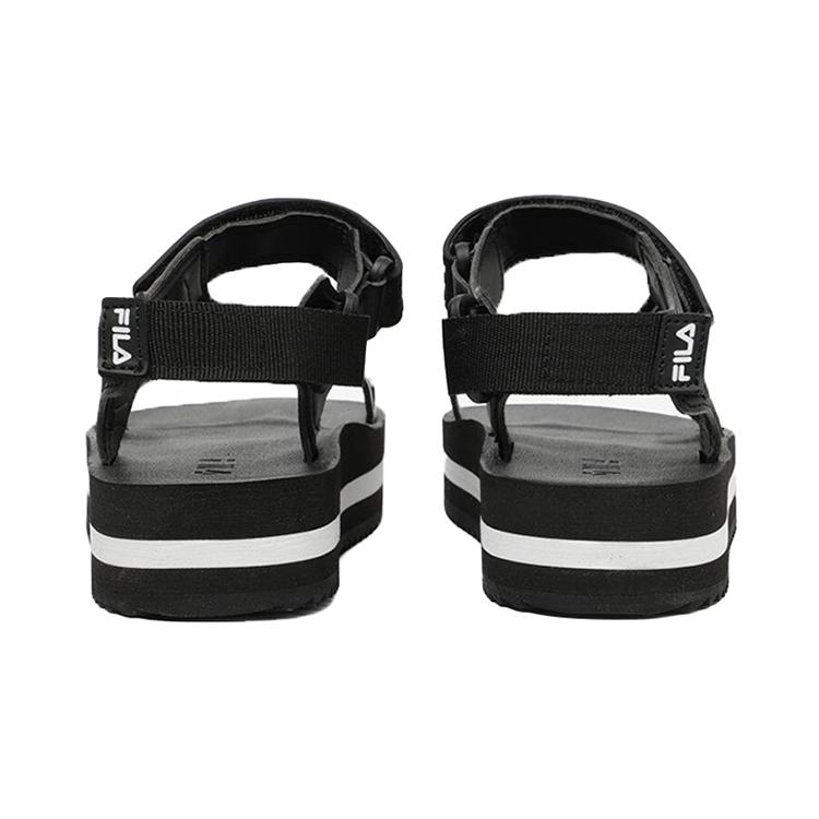 FILA Tomia Tapey Tape Sandals One Strap Sandals Unisex Black 1SM00738_001