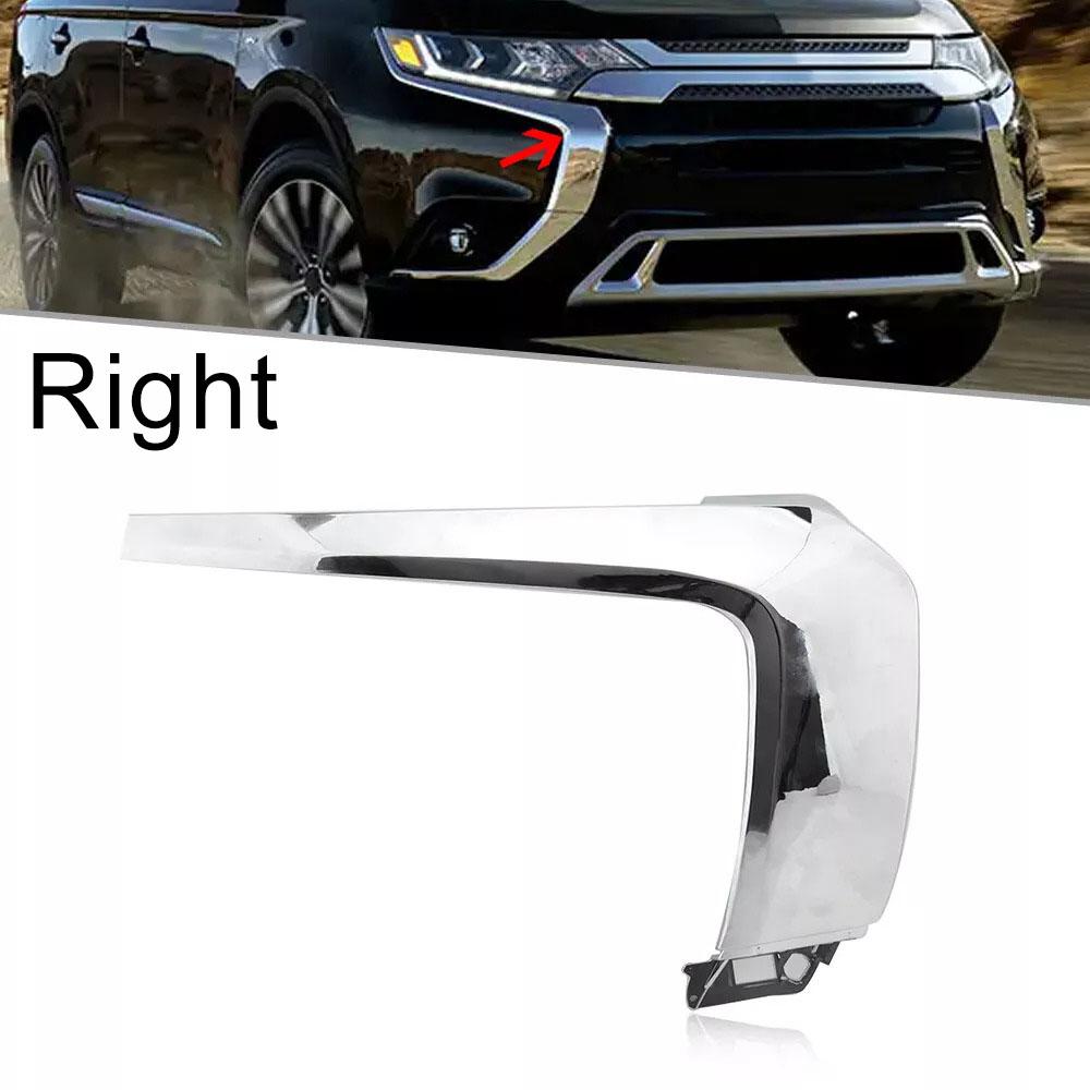 Car Center Bumper Silver Chrome Chrome Bumper Cover Replacement Installation Easy To Use High quality Materials