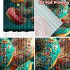 2D flat Photography Backdrop Popular Photography Backdrop Colorful Frosted Donuts 100% Polyester Festive Holiday for The