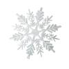 Large Snowflakes 5-Piece Set Glitter Snowflakes 12 Inch Christmas Decorations Hanging Ornaments Window Decorations Winter Outdoor Decorations