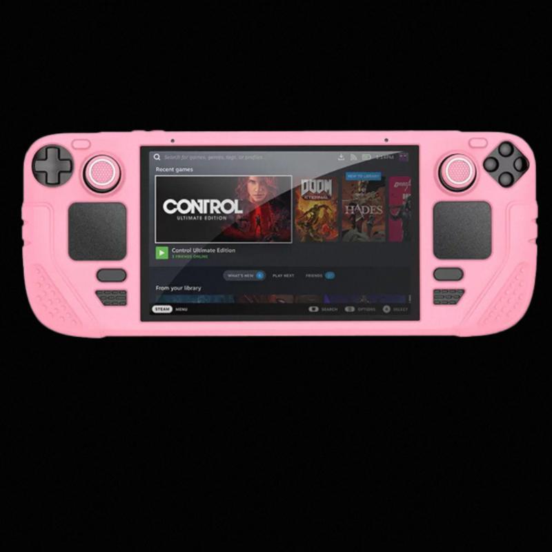For Steam Deck OLED Game Handheld Protective Case, Anti Slip and Comfortable All Inclusive Silicone Soft Shell Accessories