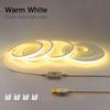 5v Usb Strip Led Neon Lights Touch Dimmable Cob Neon Tape Sign 320ledm Silicone Tube Ribbon For Home Kitchen Cabinet Night Lamp