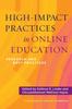 Bok High-Impact Practices In Online Education : Research and Best Practices