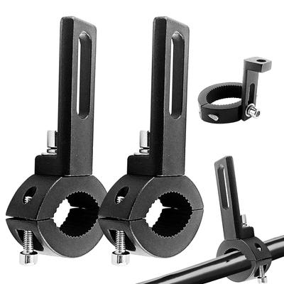 Pacify Motorcycle Headlight Stay, Set of 2, No Drilling Required, Easy Installation, Fog Lamp