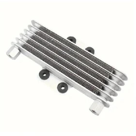 Universal Motorcycle Oil Cooler 5-Layer Radiator M10 M12 For Honda Kawasaki KTM Dirt Pit Bike Engine Cooling System Accessories