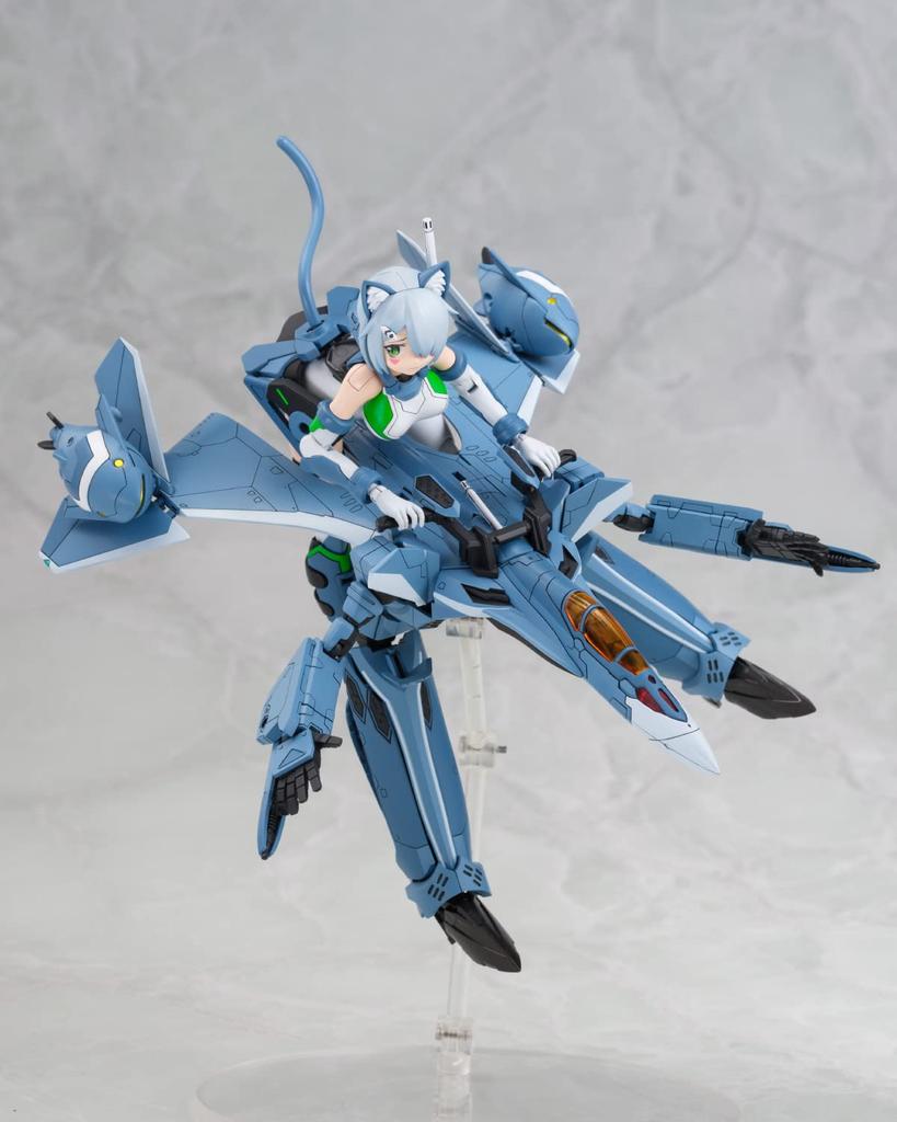 Aoshima Bunka Kyozai VFG Macross Delta Kairos SP Height 155mm plastic model VF-31A approx. Color-coded MC-11