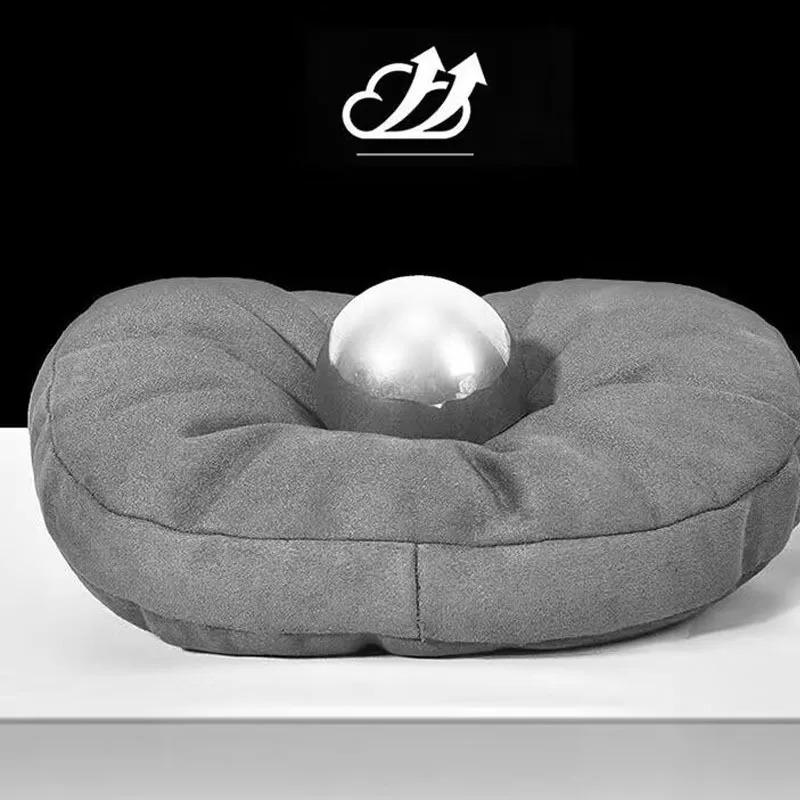 Car Headrest Neck Support Seat Soft Universal Adjustable Design S Class Soft Universal Adjustable Car Neck Pillow Waist Pillow