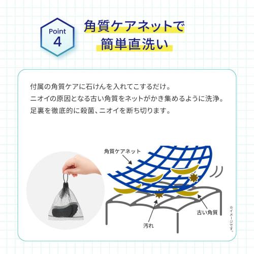 Foot Meji Foot Soap (6-Pack) - Refreshing Mint Foot Wash, Foot Scrub, Large Capacity (Includes Exfoliating Net) - Eco-Friendly Packaging (EC Exclusive