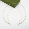 Band Headpiece Bridal Wedding Headband Women DIY Headband Thin Korean Hair Hoop Glory Hair Crown