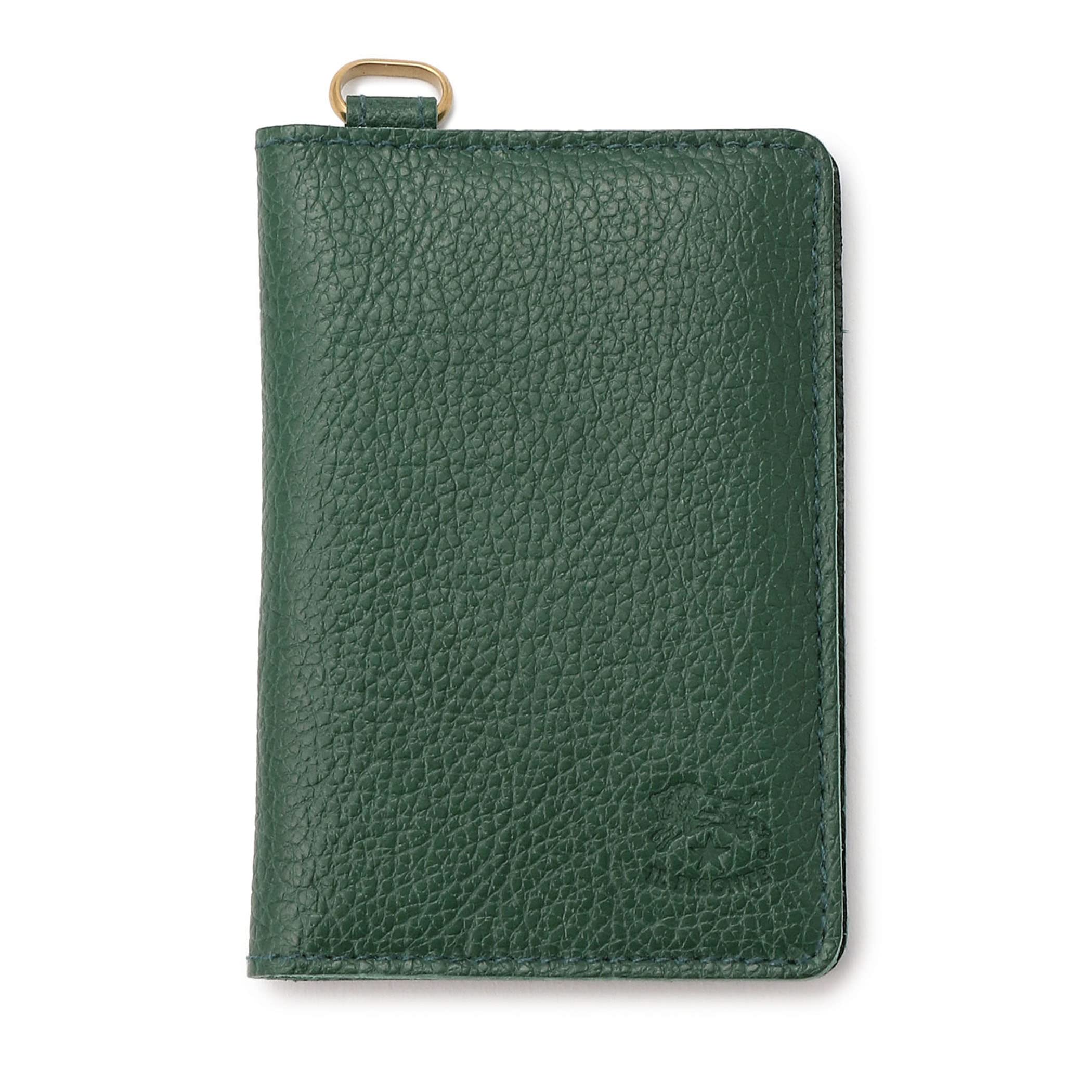 IL BISONTE Картхолдер, Унисекс, Коровья кожа, 54154192309890, Зеленый