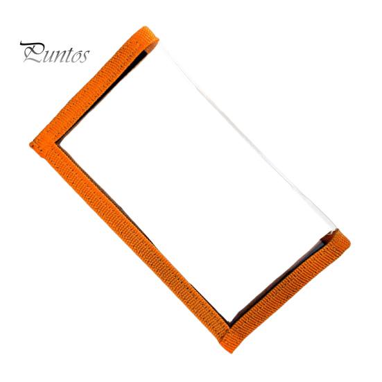 

Обертка для рыболовной приманки из прозрачного ПВХ, чехол для крючка удочки, застежка, держатель рыболовной приманки, защитный чехол для хранения рыболовных принадлежностей M оранжевый