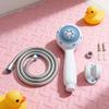 1pcs Detachable Shower Head Pressurized Shower Package Accessories Handheld Showerhead with Large Water Output for Household Use