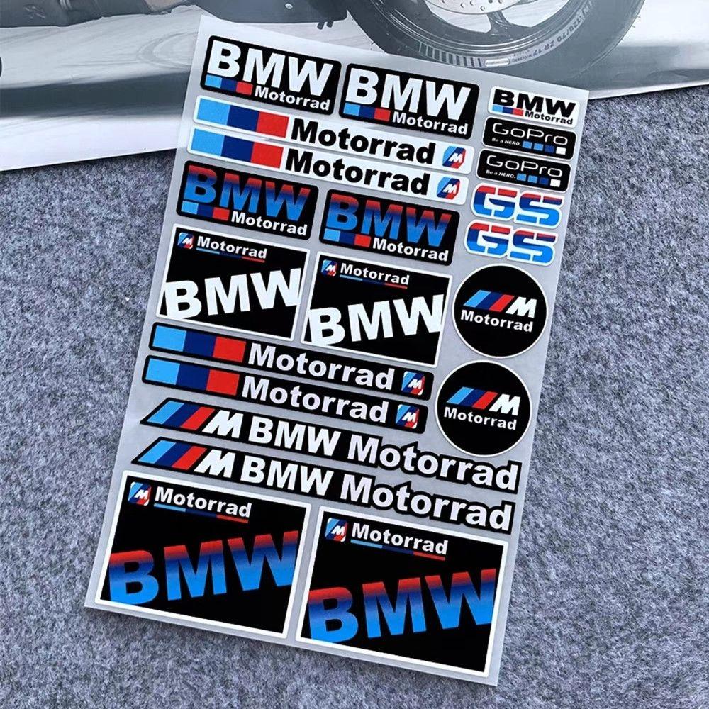 drswk4 New For Bmw M 50TH Power Performance E28 E30 E34 E36 E46 E60 E90 F84 Reflective Motorcycle Sticker Decals Tank Logo Stickers