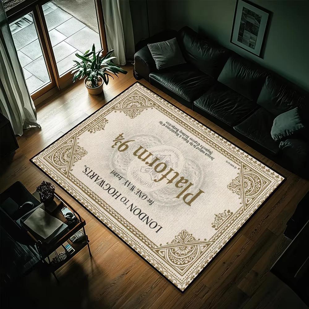 

Small Carpet Bedside Kitchen Bath Living Home House Potter Bedroom Floor Mat Doormat Large Carpet Rug Harrys Exquisite HOME INS 40x60cm