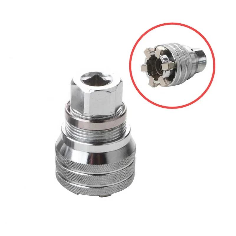 Universal Electric Wrench Sleeve Converter Fits for Standard 3/8-3/4'' 10 to 19mm Super Socket Multifunctional Drive Wrench Tool