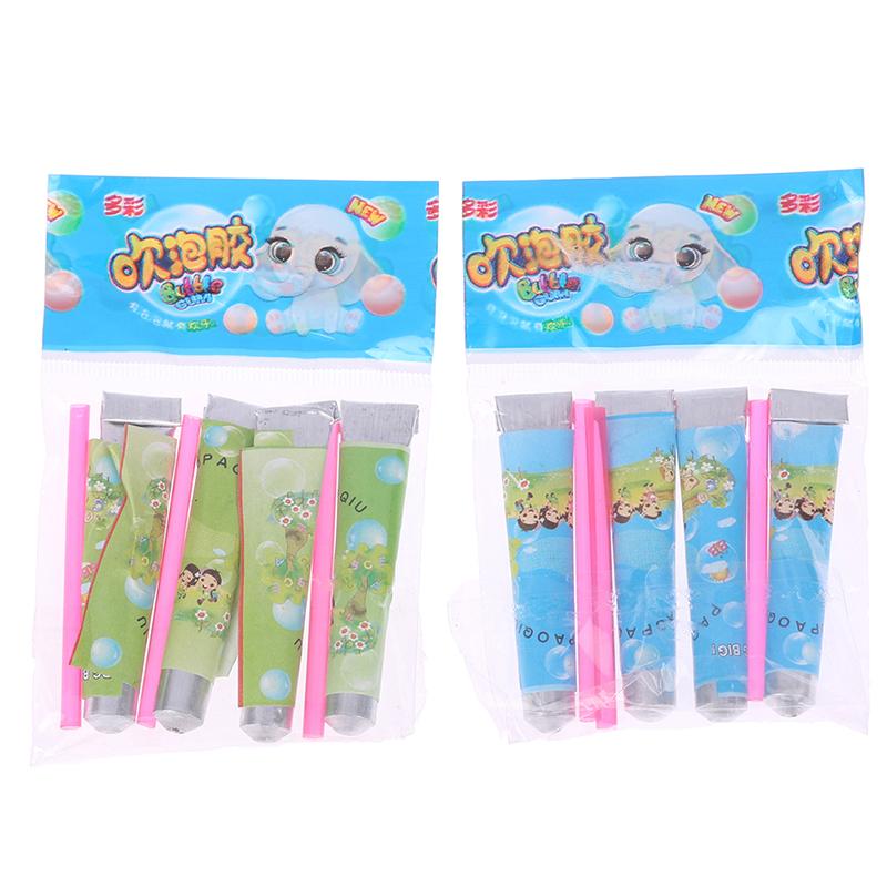 20Pcs Bubble Glue Blowing Ball Space Balloon Colorful Bobo Ball Toys Outdoor