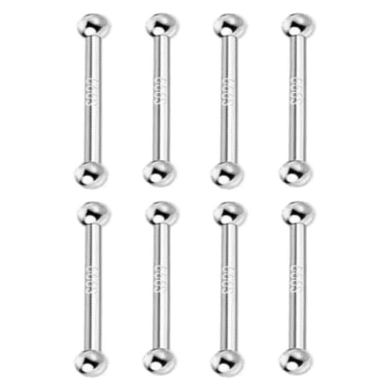 

Silver Ear Pierced Ear Studs Female Daily Simple Small Anti-blocking Ear Stick Invisible Male Earrings Ear Bone Ear Pin 6mm